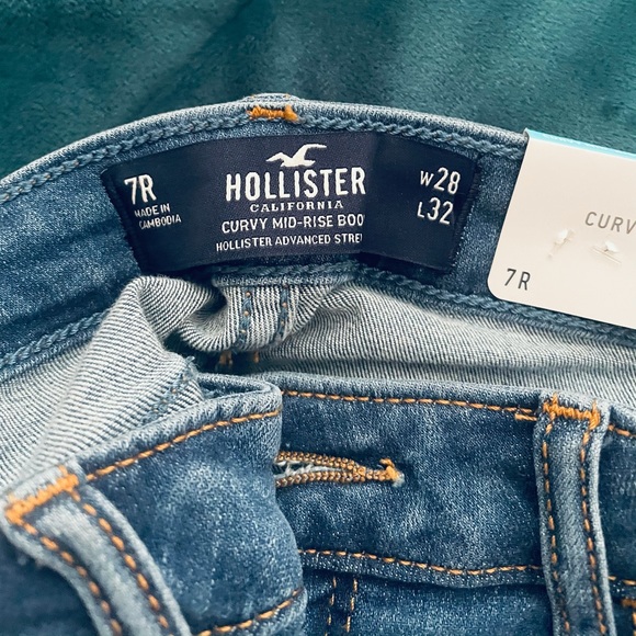 Hollister bootcut jeans. NWT - Picture 5 of 7